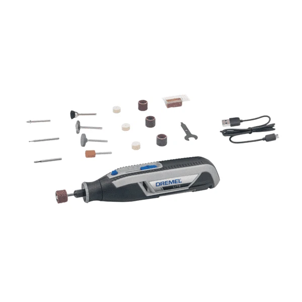 Dremel Lite 3.6V Cordless Rotary Tool Kit – Multi-Tool F0137760JB, 7760-15