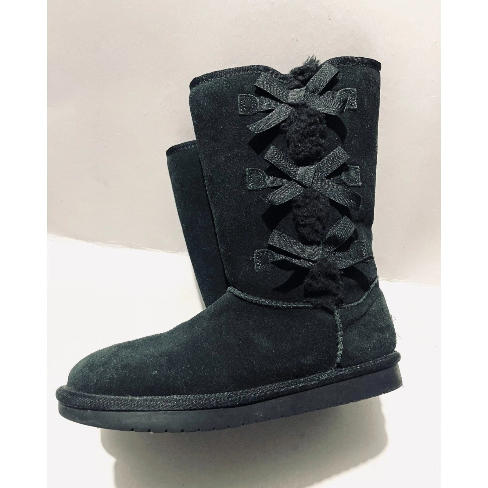 Stivali Koolaburra by UGG neri mocassini invernali comfort donna 5