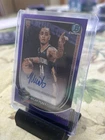 Topps 2025-26 Bowman Chrome Autographs Micah Peavy RC Auto Purple /250 #BCA-MP