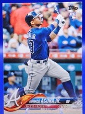 2018 Topps  Ronald Acuña Jr. Rookie Card . rookie card picture