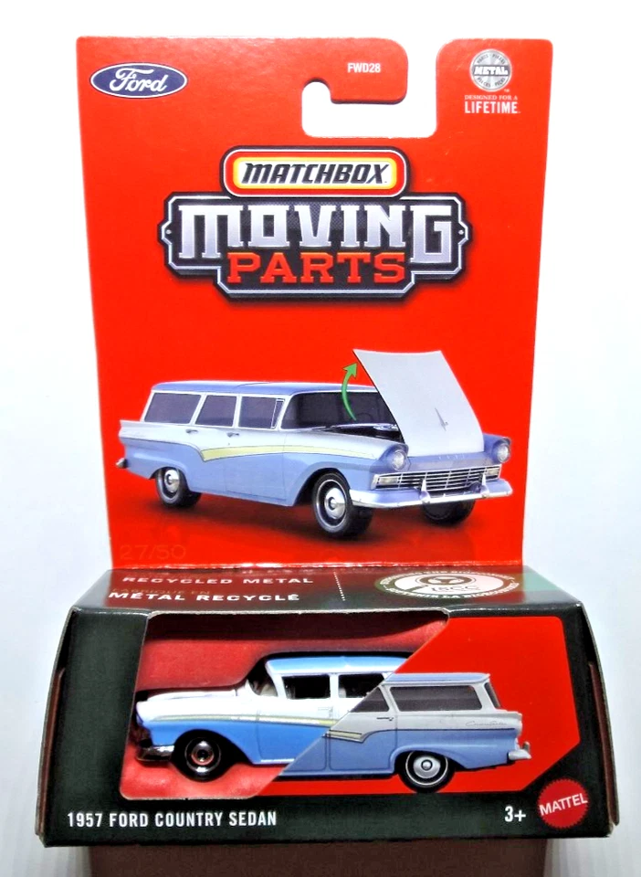 Matchbox - 1957 Ford Country Sedan - Moving Parts Series 2025 - JBX00
