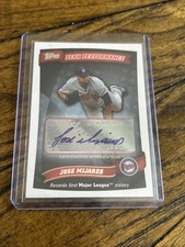 2010 Topps Peak Performance Autographs Jose Mijares #PPA-JMI (AU)