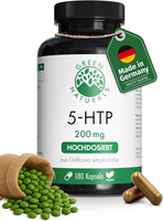 Green Naturals® 5-HTP Kapseln – Hochdosiert: 200 Mg 5-HTP Aus Griffonia Simplici
