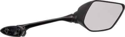 Emgo 20-80831 Mirror - Side View - Polygon - Black - Right