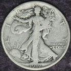 1917-S Reverse Walking Liberty Silver Half Dollar - ✪COINGIANTS✪