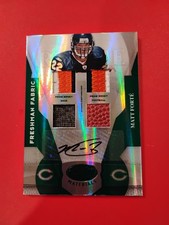 2008 Leaf MATT FORTE  Certified Materials Rookie AUTO Relic #'d 3/5 🔥🔥🔥🔥