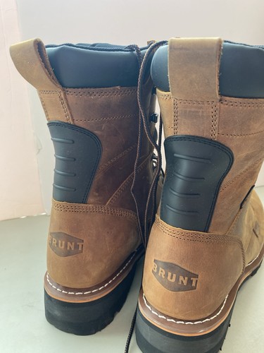Brunt Stiefel Herren Gr. 13 Distasio Comp Toe Logger wasserdicht ASTM F2413-18 EUC - Bild 9 von 10