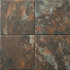 Slate Way Brown 15x15cm Porcelain Wall And Floor Tiles 10sqm Lot