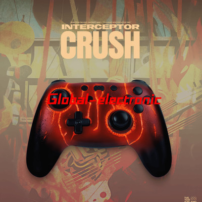 PB TAILS CRUSH Wireless Game Controller Metal Madmax TMR Stick Switch/NS2/PC