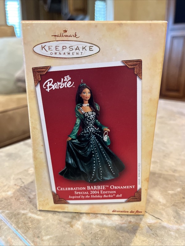 Hallmark Keepsake Ornament, Celebration Barbie Special 2004 Edition