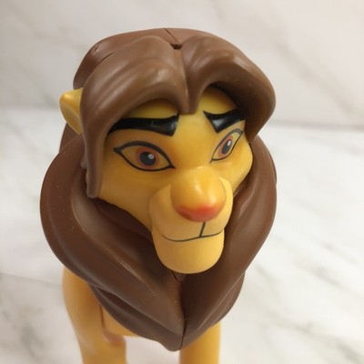 Disney The Lion King SIMBA Action Figure  Jointed 4.5  Adult Guard ~ Cake Topper