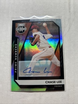 2021 Panini Elite Extra Edition #168 Chase Lee Prime Numbers B Signatures #/72
