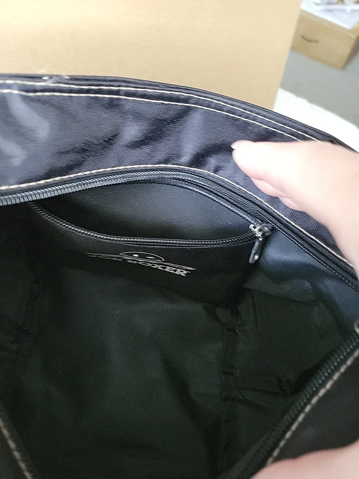 Joe Bozer Smile Purse Black 12x7 Inches - Image 4 of 4