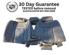 2006-2011 Cadillac Dts Seat Bench Rear Back Support Color Black Used Oem 2006-2011 Cadillac Dts Seat Bench Rear Back Support Color Black Used Oem