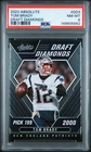2022 PANINI ABSOLUTE DRAFT DIAMONDS #DD3 TOM BRADY PSA 8
