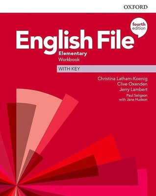ENGLISH FILE 4TH EDITION ELEMENTARY; WORKBOOK WITH KEY BY Chris Latham-koenig