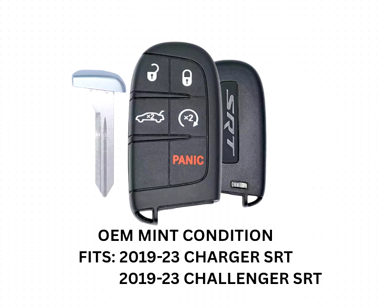 MINT CONDITION OEM 2019-23 DODGE CHARGER CHALLENGER SRT SMART KEY 68394198AA