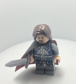 LEGO Lord Of The Rings Aragorn Minifigure lor066 79007 Battle At The Black Gate