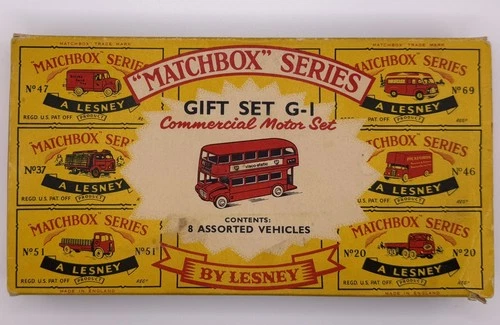Matchbox Lesney Commercial Motor Set G-1b.