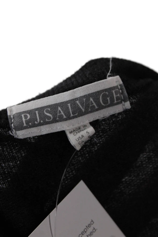 P.J. Top de pijama de mujer Salvage manga larga gris talla S Foto 4 de 4