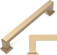 10 Pack Champagne Bronze Cabinet Pulls 5 Inch 128Mm Hole Centers Kitchen Cabine