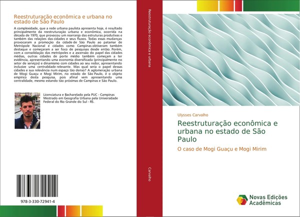 Ulysses Carvalho | ReestruturaçãO EconôMica E Urbana No Estado De SãO Paulo-image