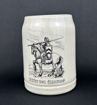 Vintage Studio Wagner Beer Stein ''Ritter Von Sparneck'' Mug 0.5L Bavaria 8671 EUC