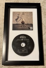 TAYLOR MOMSEN SIGNED THE PRETTY RECKLESS DEAR GOD CD - BECKETT COA in FRAME!