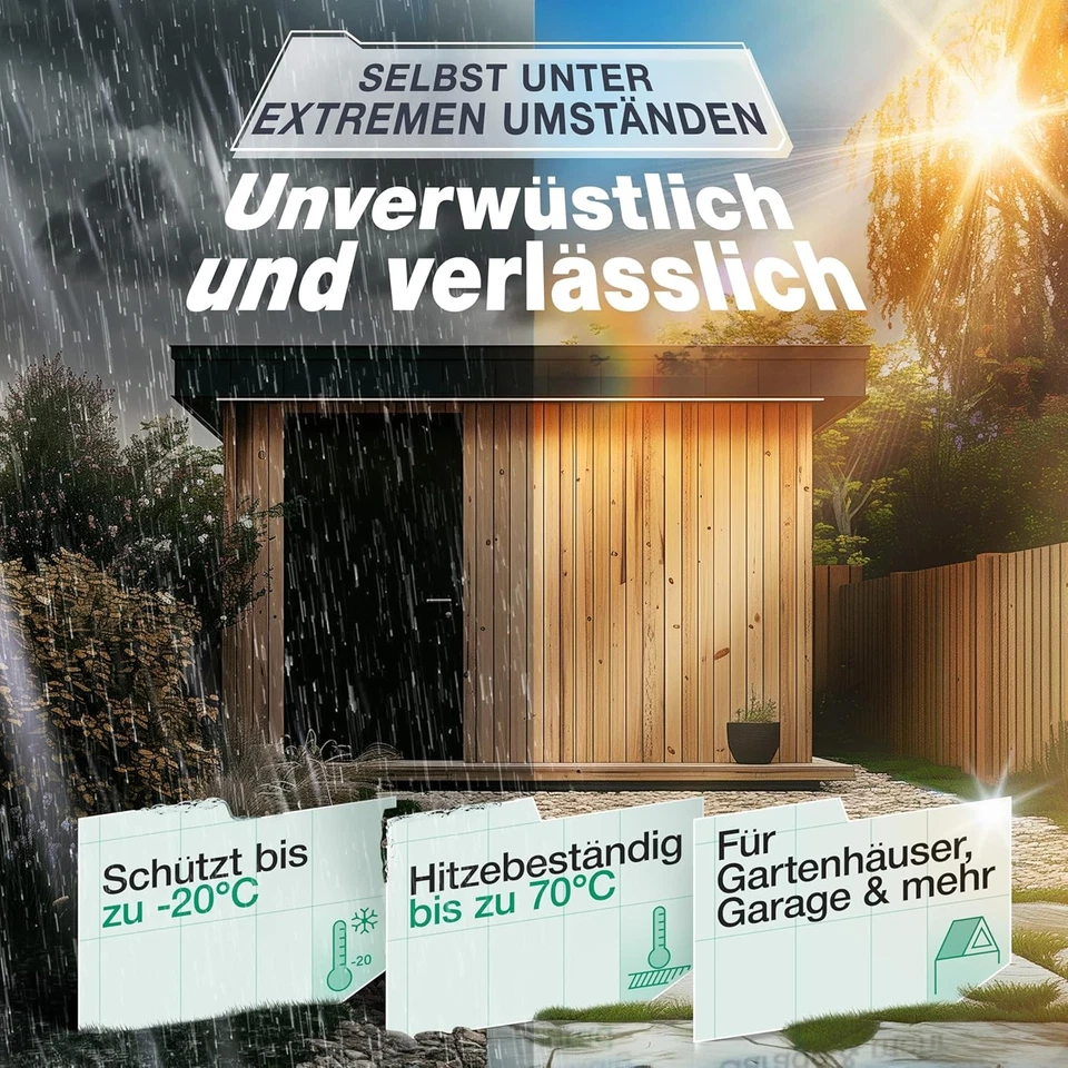 Dachfolie Aluminium selbstklebende Folie Selbstklebende Dachbahn Bitumenkleber - Bild 4 von 4