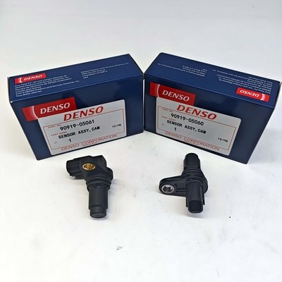 2Pcs L+H Denso Camshaft Position Sensor For Lexus Toyota 90919-05060+90919-05061