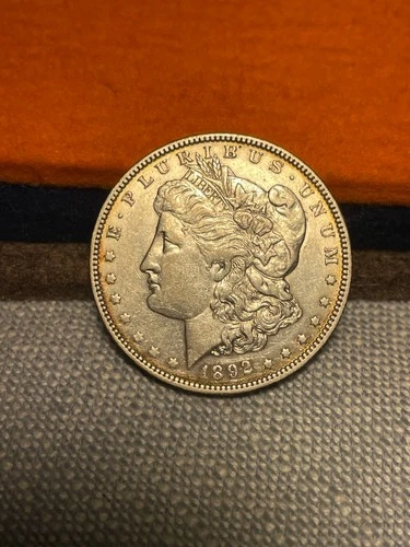 (#102041) Morgan Dollar: 1892 O.  Better date.  AU!!