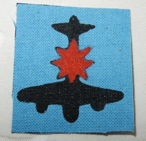 WW2 8th ANTI AIRCRAFT DIVISION FORMATION SIGN PATCH MILITARY BADGE WORLD WAR II
