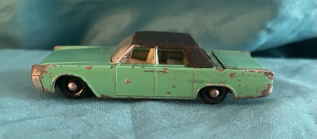 Boîte d'allumettes vintage Lesney No 31C Lincoln Continental