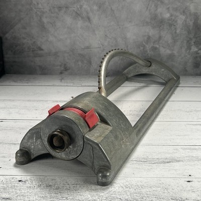 Vintage Gilmour Oscillating Lawn Sprinkler 1950s-1960s Cast Aluminum MCM