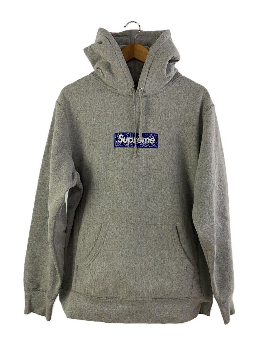 Supreme Bandana Box Logo Hooded グレー19aw Supreme Bandana Box Logo Hooded Sweatshirt (FW19) - $168