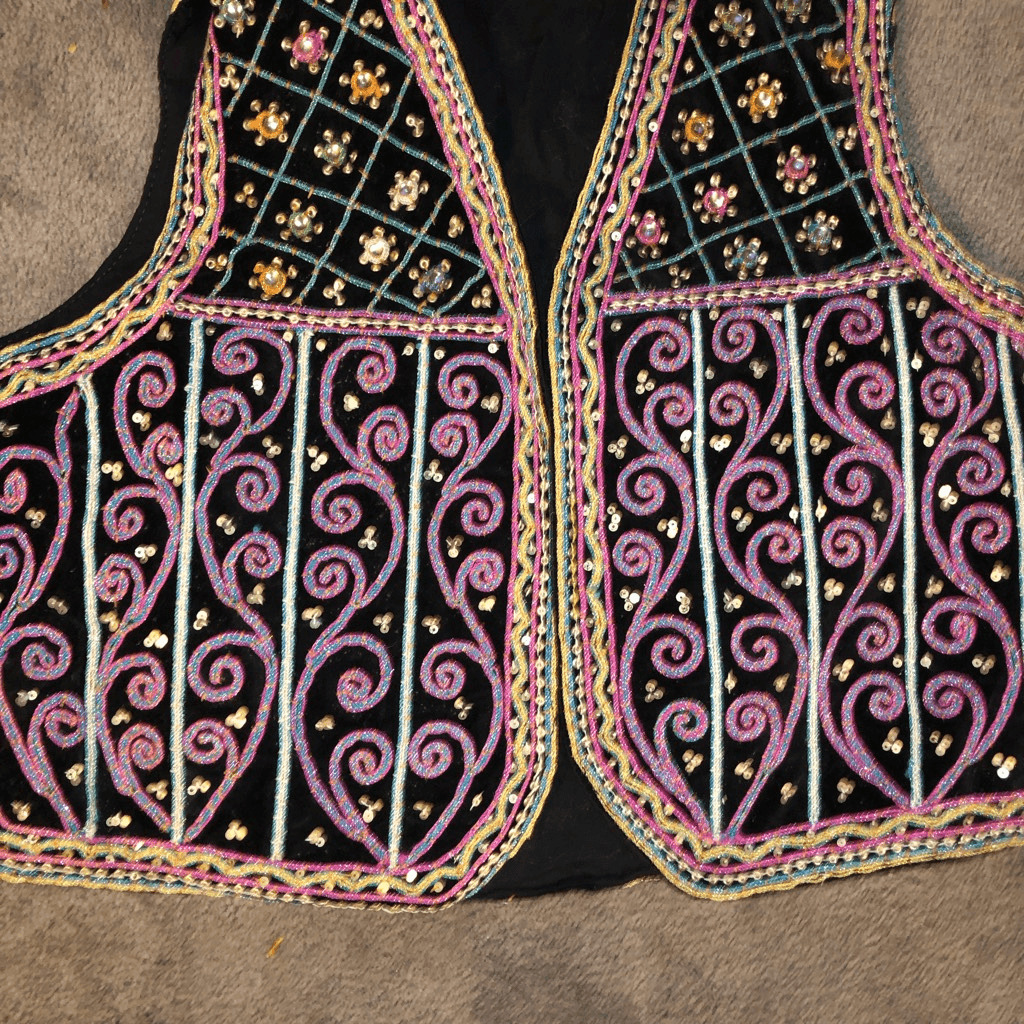 Vintage Carol Horn Workshop Vest Embroidered Wome… - image 6