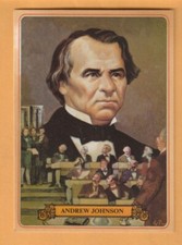 Andrew Johnson 1976 Rainbo Bread Know Your US Presidents #17