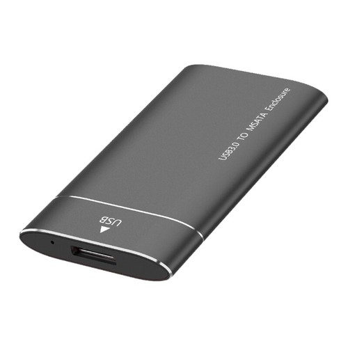 New MSATA To Usb3.0/3.1 Solid Hard Drive Box SSD Aluminum Alloy Enclosure - Afbeelding 9 van 11