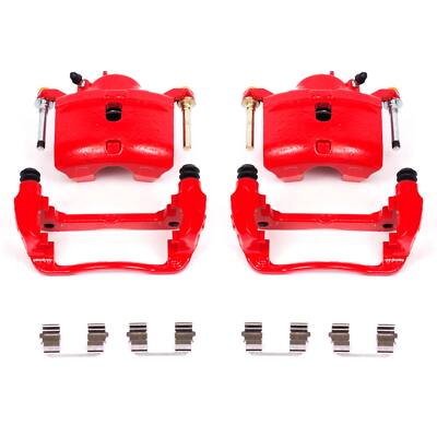 Power Stop S2660 Performance Floating Front Brake Calipers for 13-17 Honda Civic