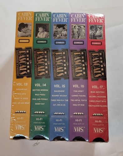 Little Rascals VHS vol.13 - Vol. 17 Cabin Fever Entertainment - Factory Seal - Picture 3 of 6