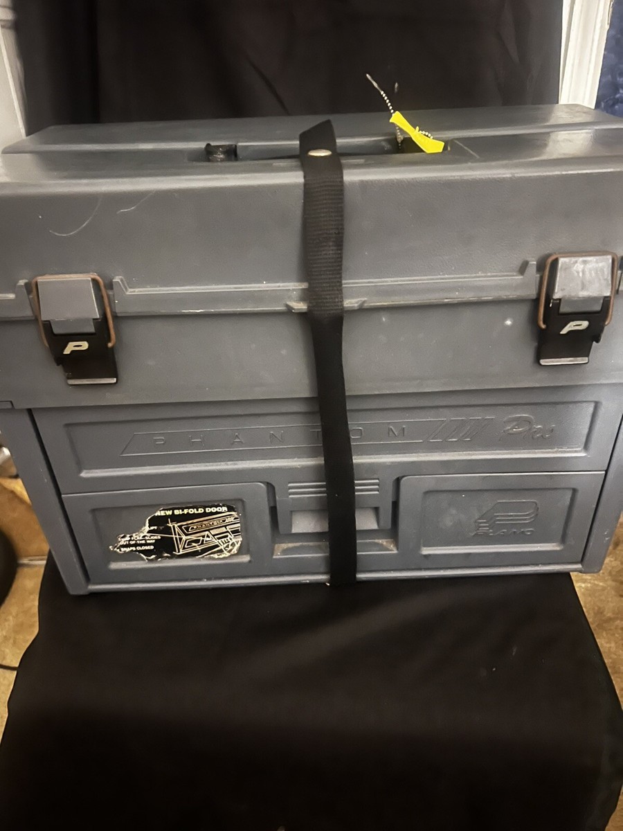 Large Plano Phantom Pro 797 Tackle Box Fishing Tool Box | eBay