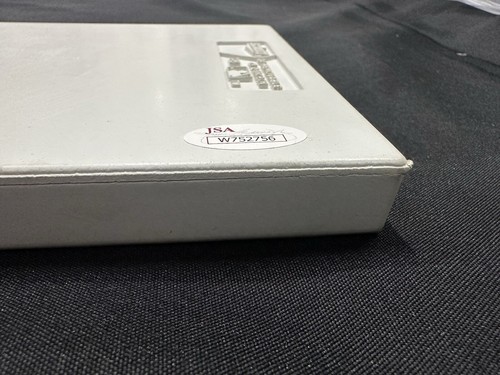 Bruce Sutter Stats Signed Authentic Schutt Cardinals Pitching Rubber JSA - Picture 3 of 4