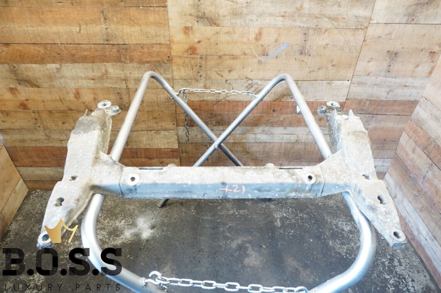 97-04 PORSCHE BOXSTER 986 FRONT SUSPENSION SUBFRAME CROSSMEMBER CRADLE OEM