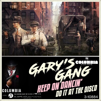 7'' GARY'S GANG Keep On Dancin' / Do It At The Disco COLUMBIA USA 1978 like NEW!