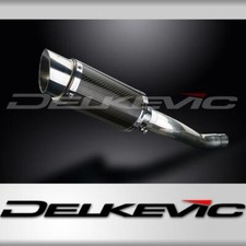 YAMAHA TDM850 1991-2001 200mm ROUND CARBON  SILENCER EXHAUST KIT