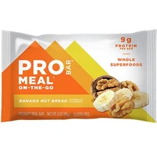 Probar Meal Bar Banana Nut Bread 3 Oz Pack Of 4