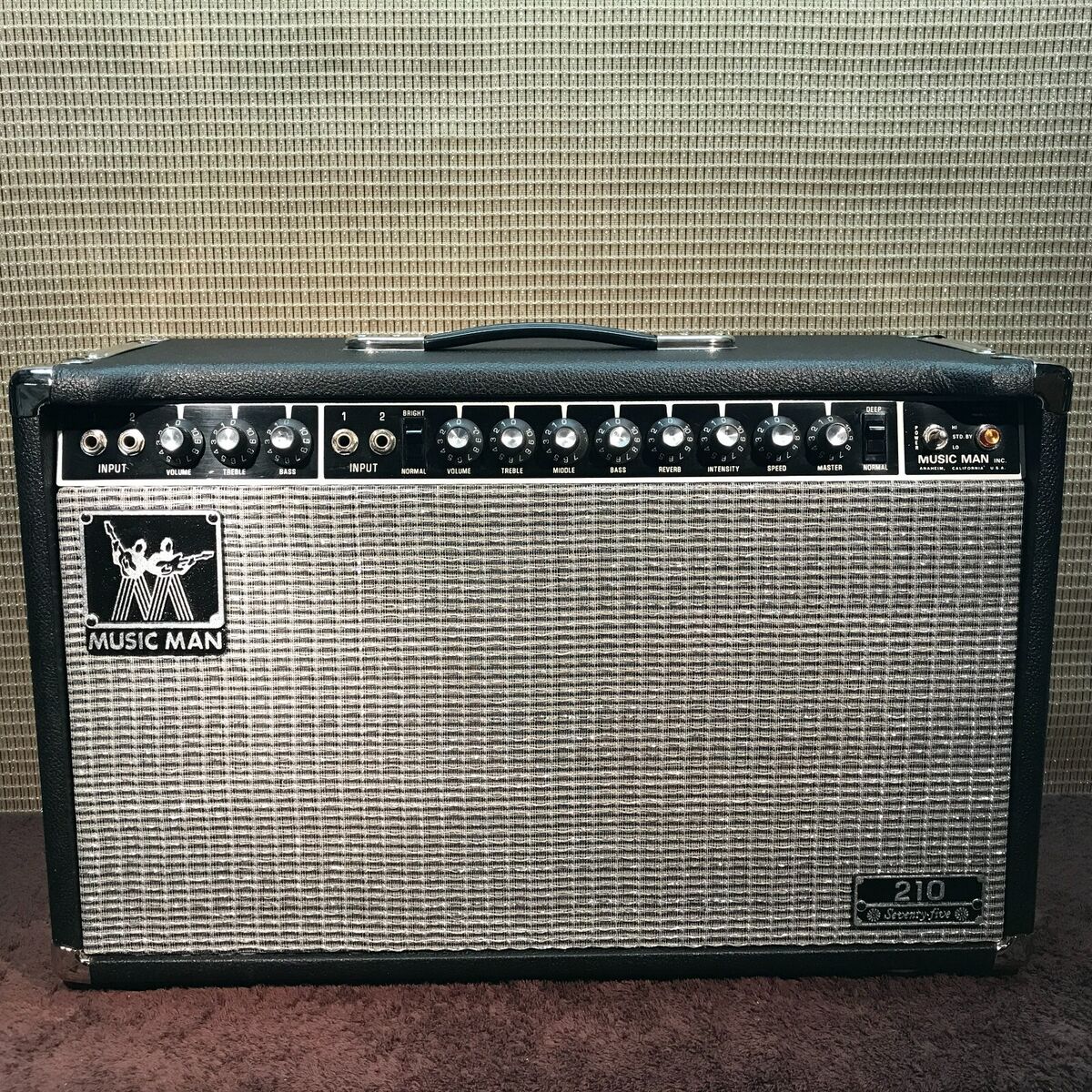 Music Man Vintage Amplifier Amp 210-75 Combo | eBay Music Man Vintage Amplifier Amp 210-75 Combo | eBay