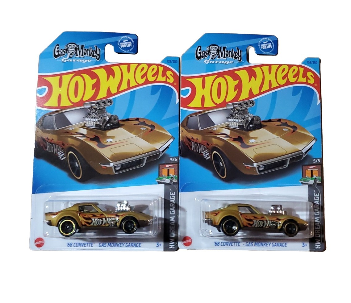 ホットウィール - '68 コルベット ガスモンキーガレージ FLD15 13台