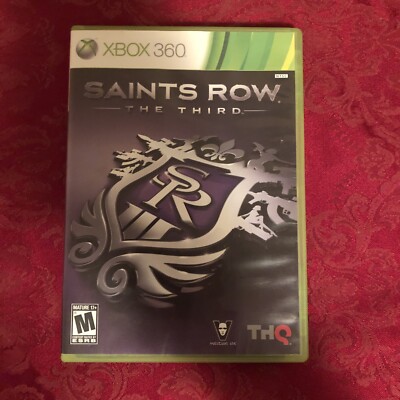 Saints Row The Third 3rd Complete Xbox 360