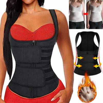 Fajas Colombiana Women Underbust Cincher Workout Sweat Waist Trainer Corset Vest